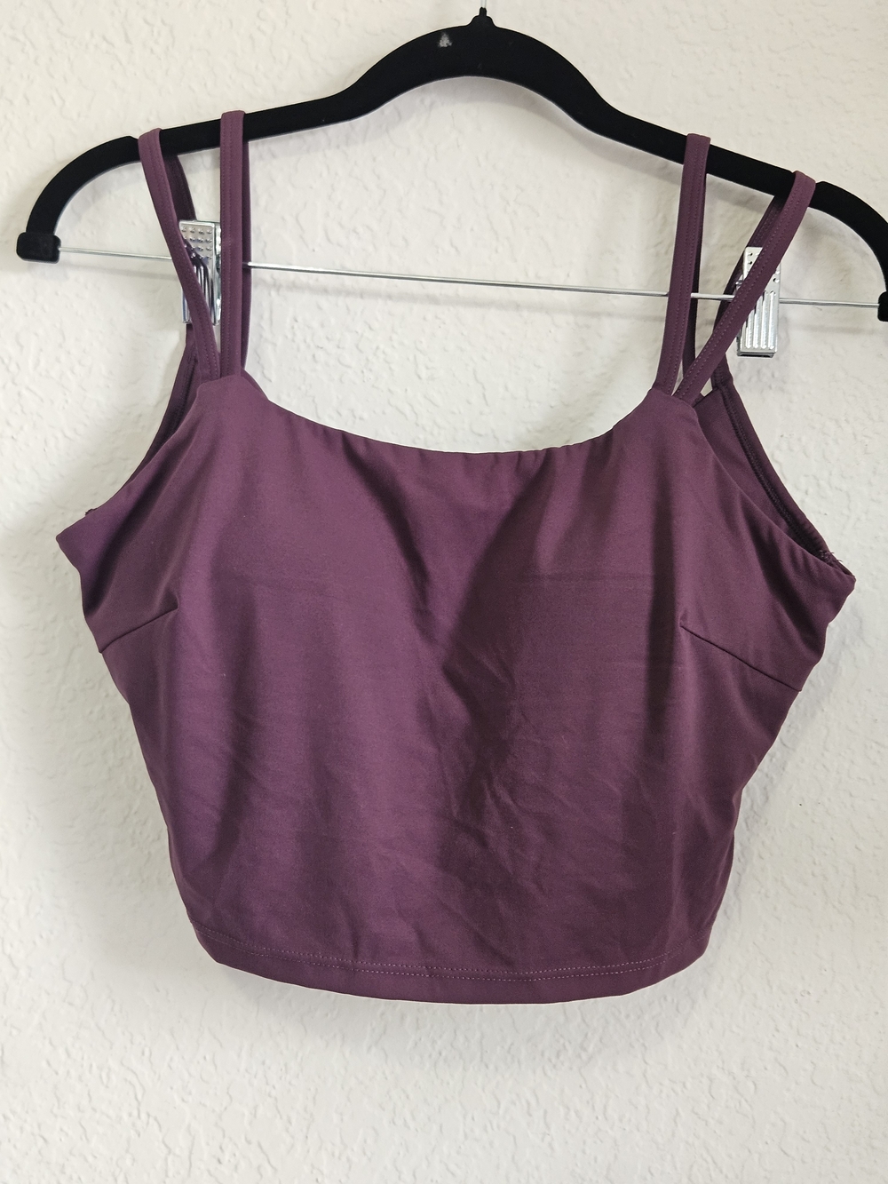 HALARA Double-Strap Cropped Yoga Top M NWOT